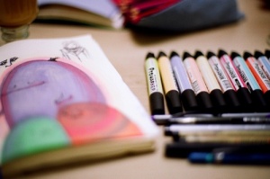 Expressing through doodles