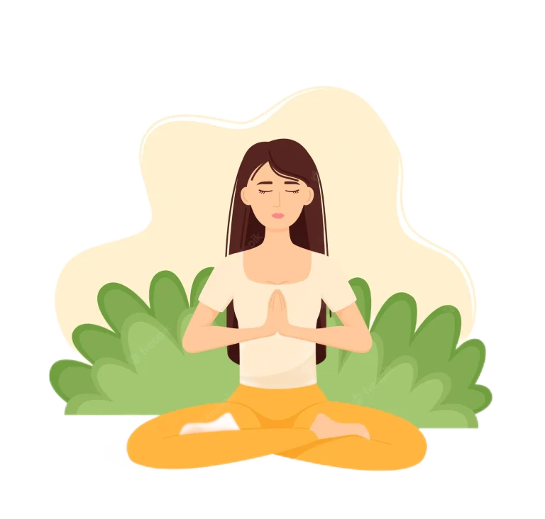 one-hour meditation session