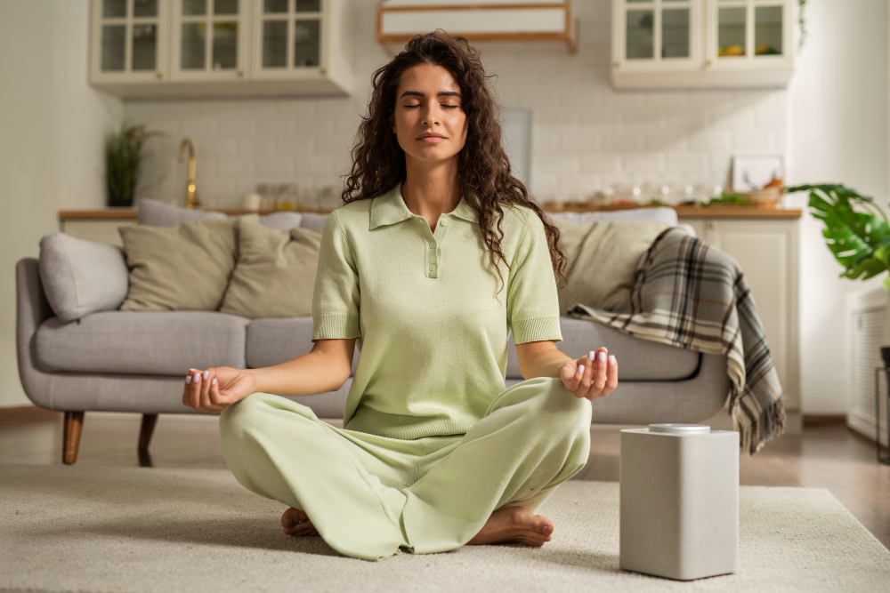 Woman Meditating